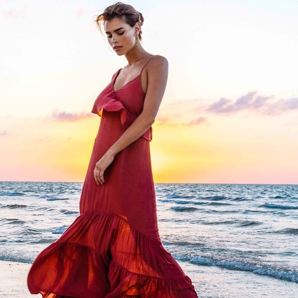 🌴🌼BILLABONG- KISS TO TELL MAXI DRESS🌼🌴 - Picture 8 of 15